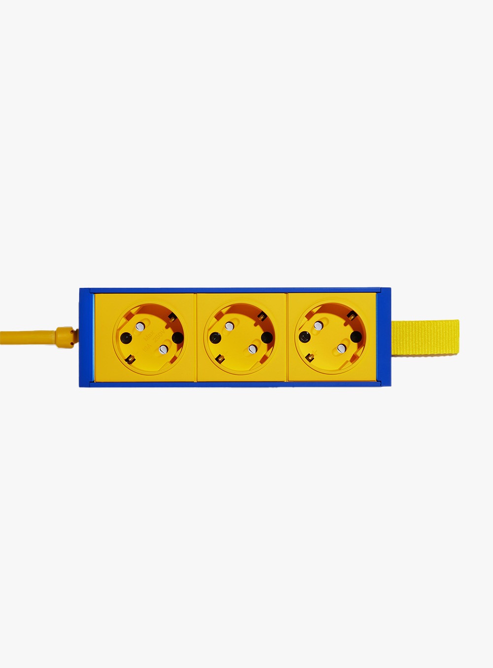 엘엘에스 - EXTENSION 3-SOCKET / WAVY BLUE 1.5m