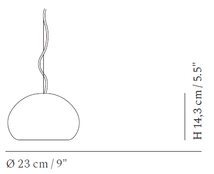 FLUID Pendant Lamp Small