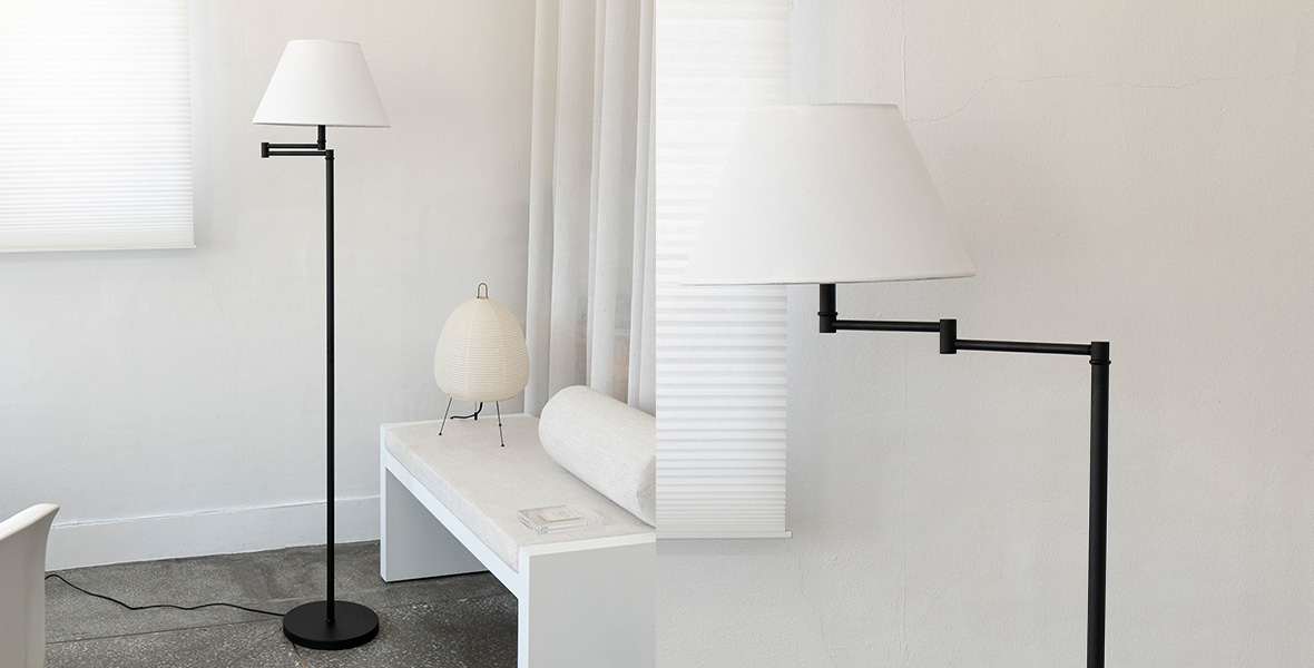Line Floor Lamp Chrome