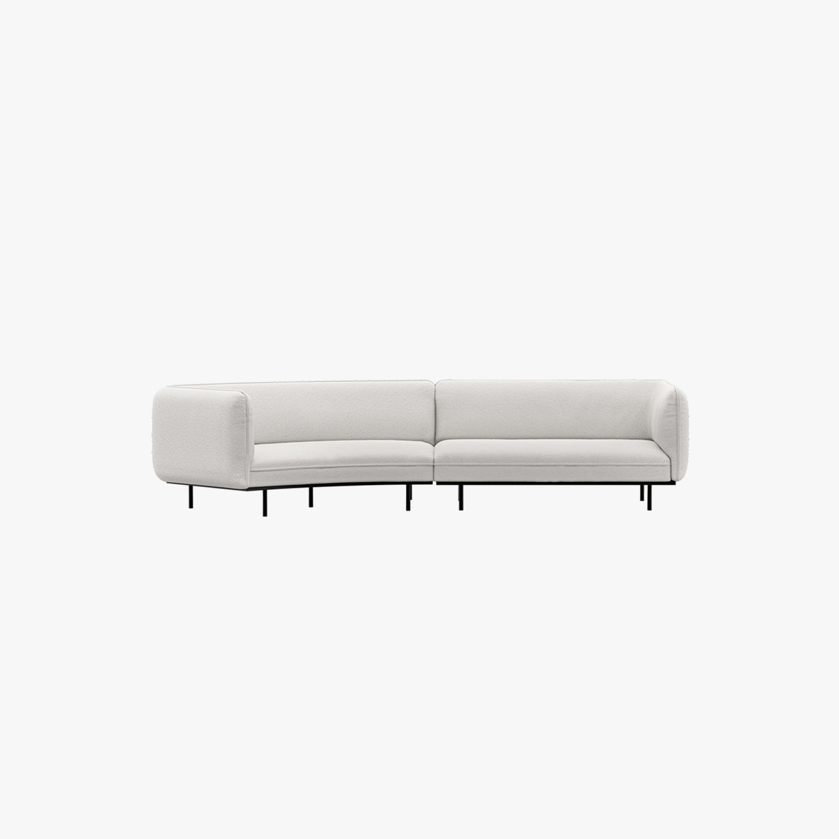 잭슨 Clay Sofa - Fabric