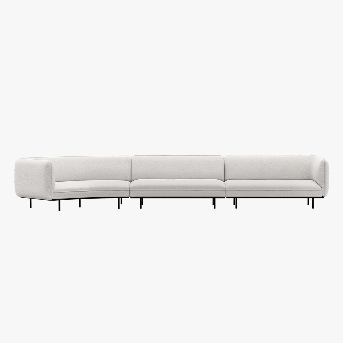 잭슨 Clay Sofa - Fabric