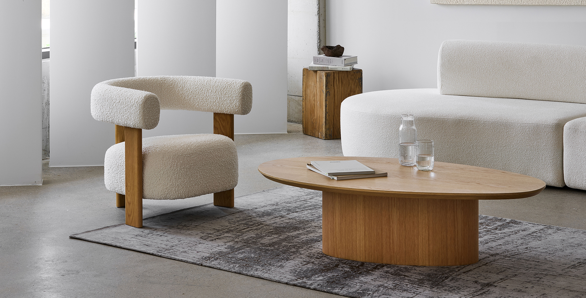 잭슨 Ink B Lounge Chair