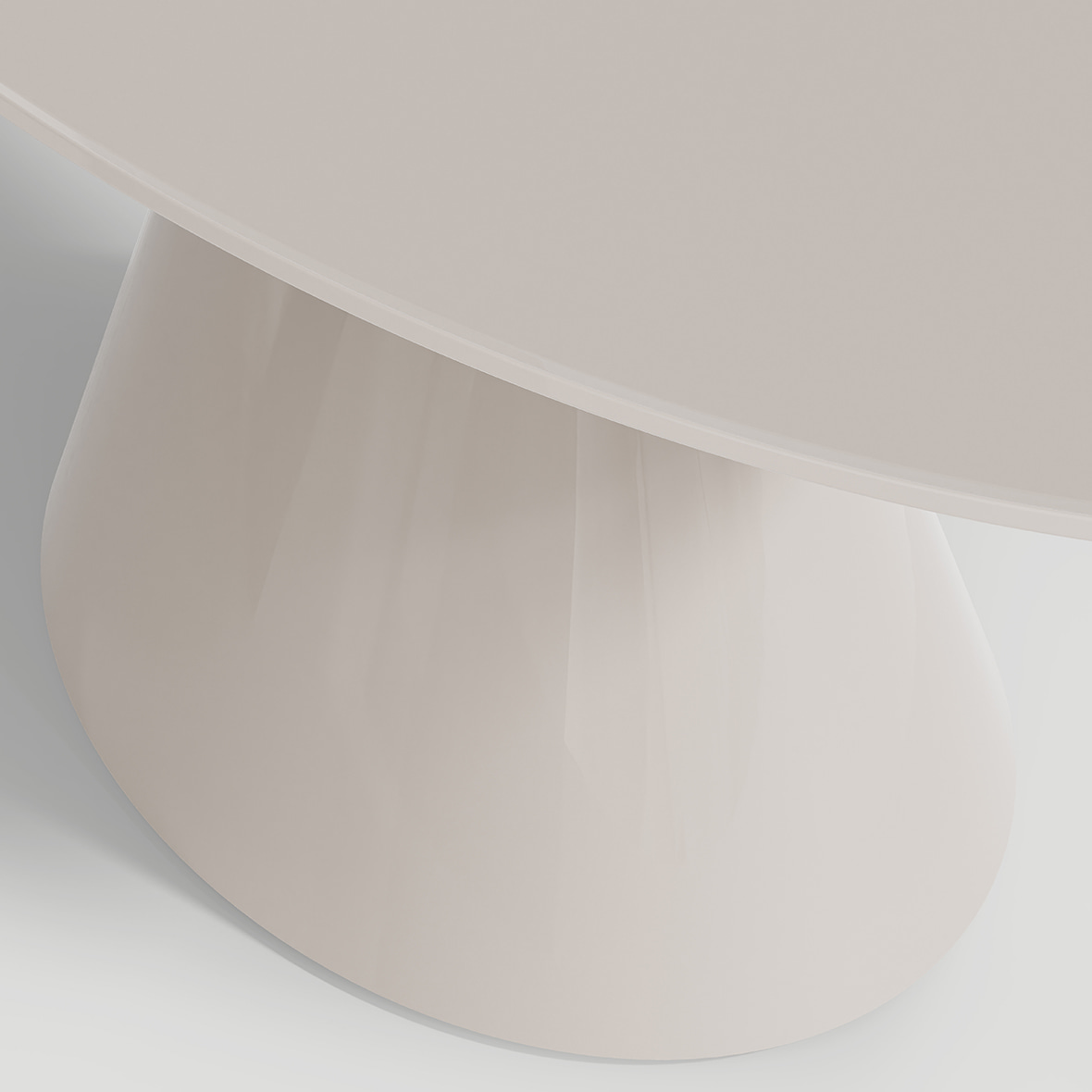 잭슨 Flare Oval Table