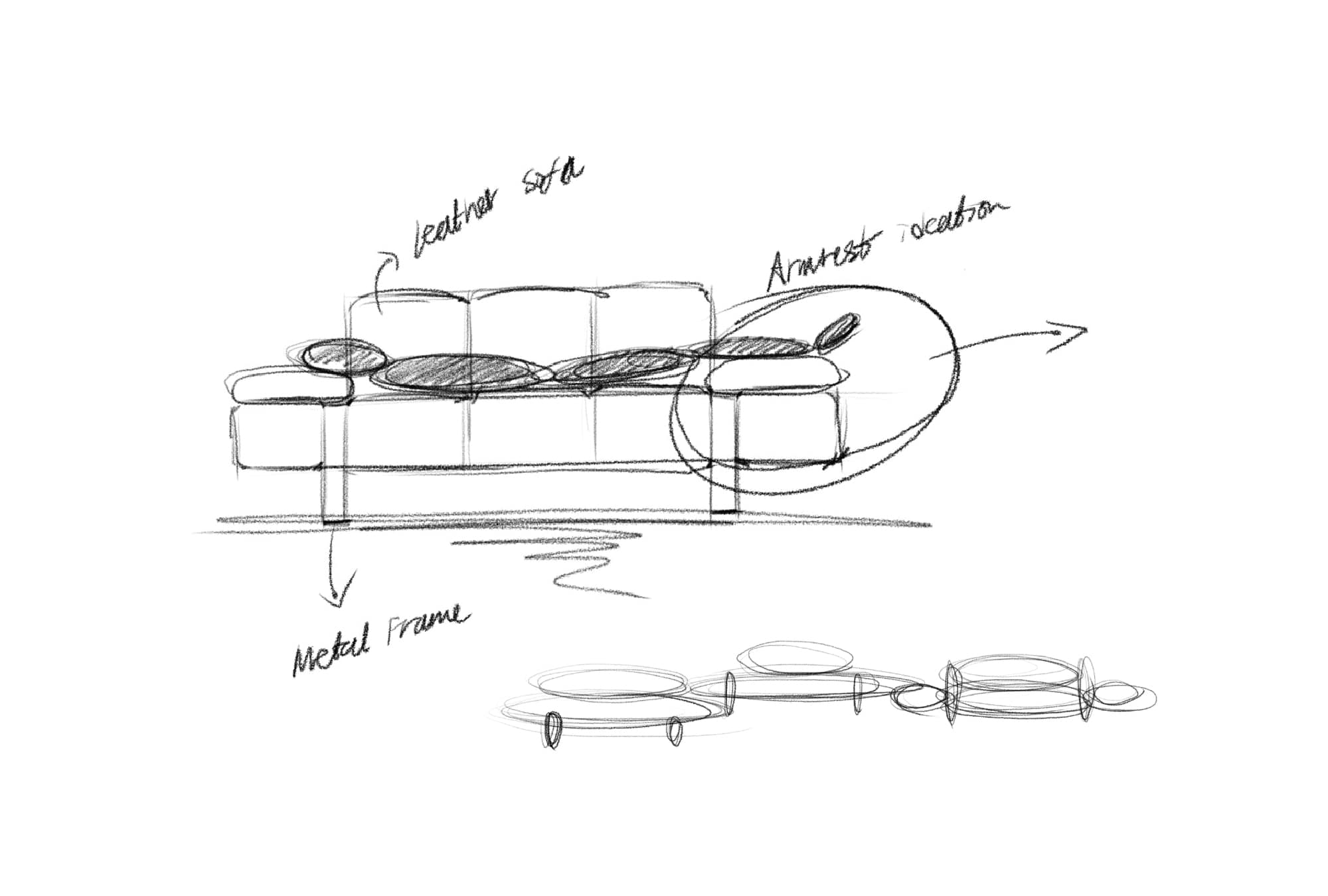 무니토 NOIR SOFA | Leather