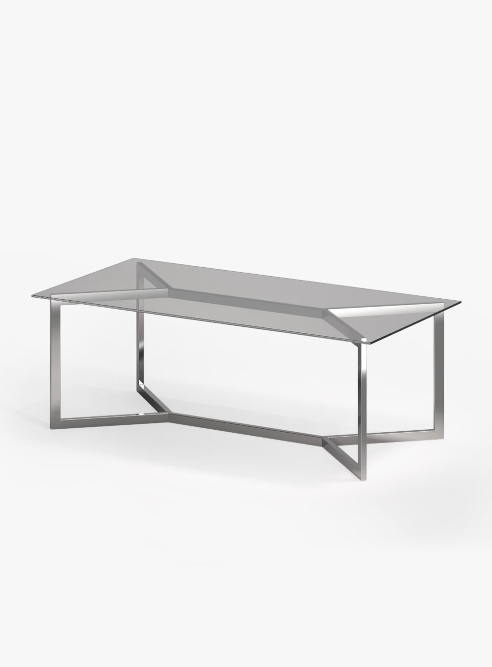 스틸디벨루카 - Glass &#039;Y&#039; Dining Table