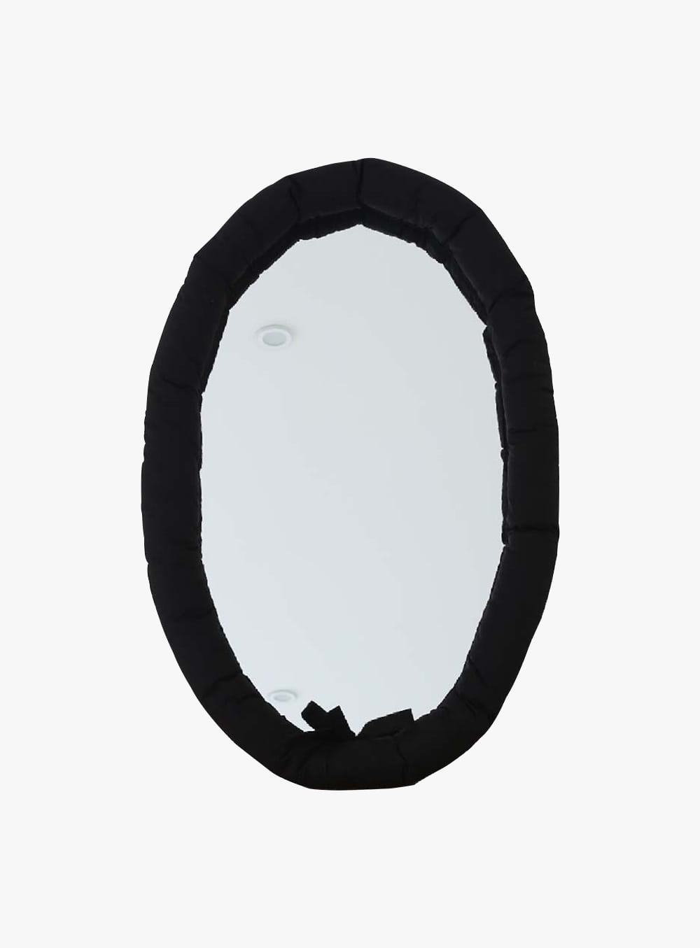 미호미두 - Black oval Cushion mirror