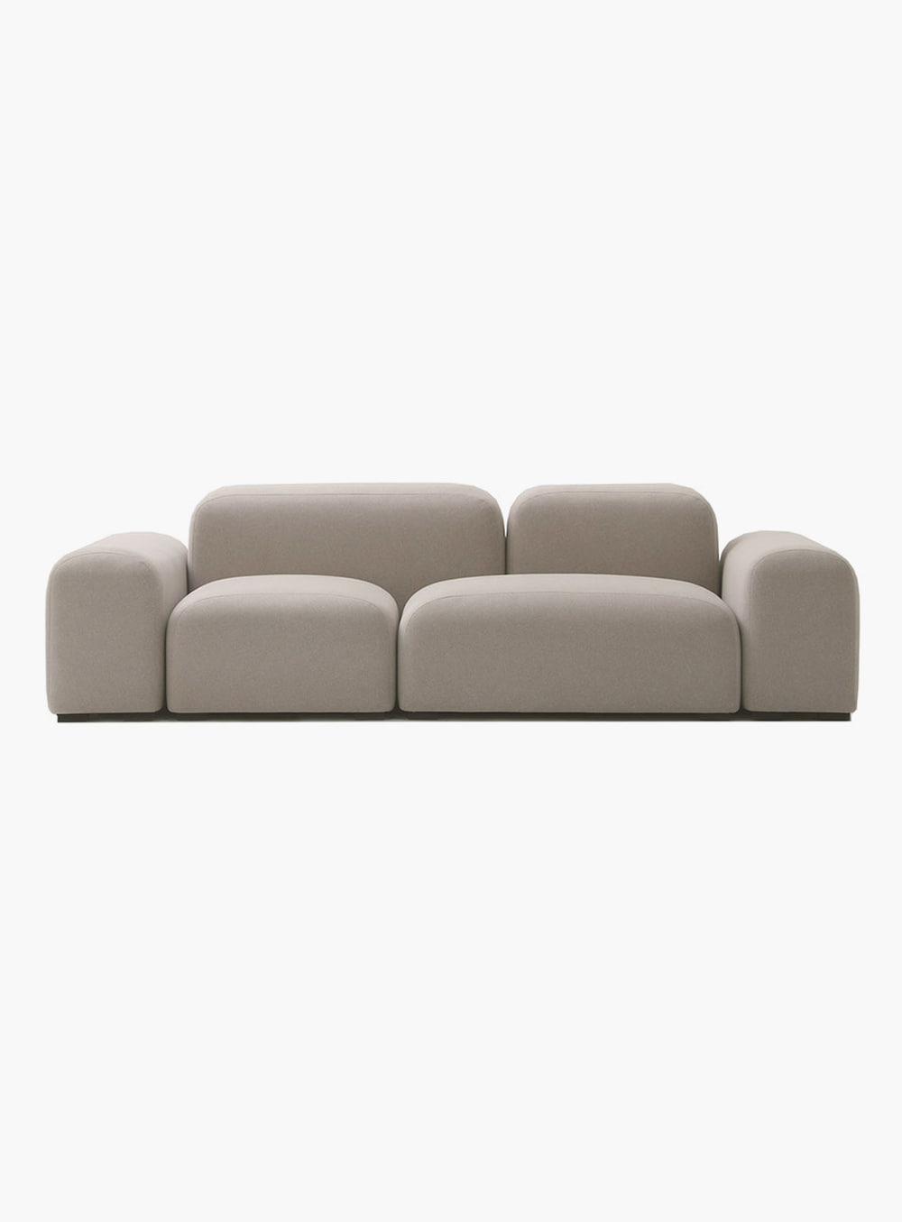 잭슨카멜레온 - Pebble Sofa Fabric 3 seater B l 50003388